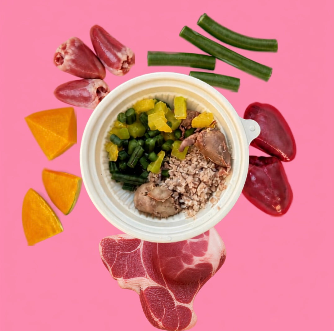 Purrfect Lamb & Heart Bowl
